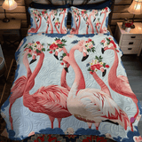 Set di Biancheria da Letto Trapuntata 3 Pezzi Tropicale Tango