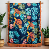 Paradiso Tropicale delle Tartarughe Coperta da Divano
