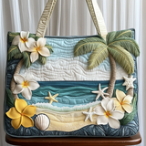 Vista Tropicale Borsa Tote Trapuntata