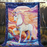 Unicorno del Crepuscolo Coperta Trapuntata