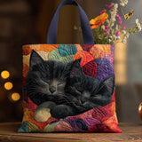 Gatti Gemelli Borsa Tote Trapuntata