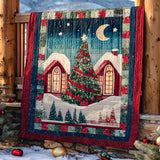 Notte dell'Albero Scintillante Coperta Trapuntata