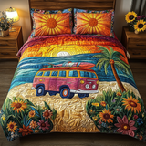 Set di Biancheria da Letto Trapuntata 3 Pezzi Fuga del Furgone