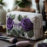 Fioritura di Velluto Beauty Case Trapuntato
