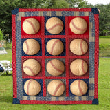 Baseball Vintage Coperta Trapuntata