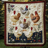 Pollaio Vintage Coperta Trapuntata