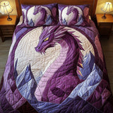 Set di Biancheria da Letto Trapuntata 3 Pezzi Fiammata della Violetta