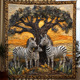 Fantasia Vivida di Zebra Coperta Trapuntata