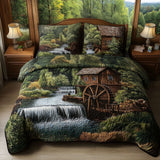 Set di Biancheria da Letto Trapuntata 3 Pezzi Serenità di Watermill