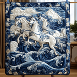 Cavalcatori delle Onde Coperta Trapuntata