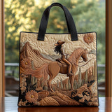 Sussurri Western Borsa Tote Trapuntata