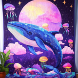 Sogno della Balena Coperta Trapuntata
