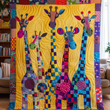 Paese delle Meraviglie della Giraffa Fantasioso Coperta Trapuntata