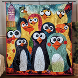Pinguino Fantasioso Coperta Trapuntata