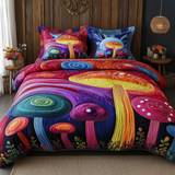 Set di Biancheria da Letto Trapuntata 3 Pezzi Bagliore dell'Estro