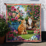 Fiori dei Baffi Coperta Trapuntata