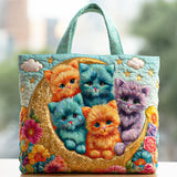 Giardino dei Baffi Borsa Tote Trapuntata