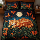 Set di Biancheria da Letto Trapuntata 3 Pezzi Baffi e Zampe