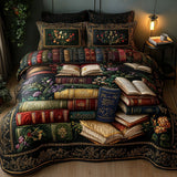 Set di Biancheria da Letto Trapuntata 3 Pezzi Collezione Sussurrante del Bosco