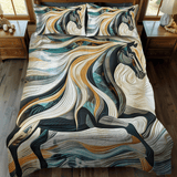 Set di Biancheria da Letto Trapuntata 3 Pezzi Sussurri di Selvaggio