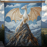 Fuoco Bianco Coperta Trapuntata