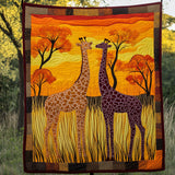 Giraffe dalla Bellezza Selvaggia Coperta Trapuntata