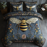 Set di Biancheria da Letto Trapuntata 3 Pezzi Ape Selvaggia