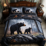 Set di Biancheria da Letto Trapuntata 3 Pezzi Cuore Selvaggio
