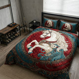 Wild Horse 3-Piece Quilted Bedding Set NCU0DK8052