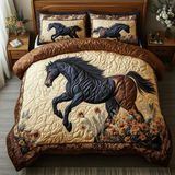 Wild Horse 3-Piece Quilted Bedding Set NCU0DK8100