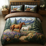 Wild Horse 3-Piece Quilted Bedding Set NCU0DK9628