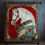 Cavallo Selvaggio Coperta Trapuntata