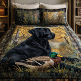 Set di Biancheria da Letto Trapuntata 3 Pezzi Labrador Selvaggio
