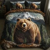 Set di Biancheria da Letto Trapuntata 3 Pezzi Zampe Selvagge