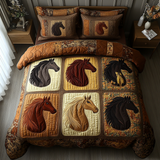 Set di Biancheria da Letto Trapuntata 3 Pezzi Spirito Selvaggio dell'Ovest