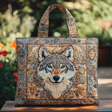 Lupo Selvaggio Borsa Tote Trapuntata