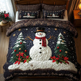 Set di Biancheria da Letto Trapuntata 3 Pezzi Compagni dell'Inverno