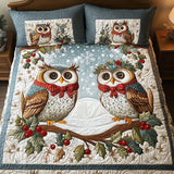 Set di Biancheria da Letto Trapuntata 3 Pezzi Compagni dell'Inverno