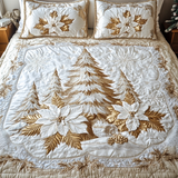 Winter Glow Haven 3-Piece Quilted Bedding Set NCU0DV1991