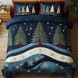 Set di Biancheria da Letto Trapuntata 3 Pezzi Luce dell'Inverno