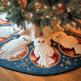 Winter Perch Christmas Quilted Tree Skirt NCU0TD1123