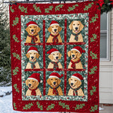 Golden Retriever Coperta Trapuntata