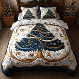 Set di Biancheria da Letto Trapuntata 3 Pezzi Turbine dell'Inverno