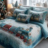 Set di Biancheria da Letto Trapuntata 3 Pezzi Winterline Express