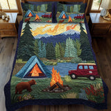 Set di Biancheria da Letto Trapuntata 3 Pezzi Beatitudine di Wooded