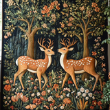 Cervo del Bosco Coperta Trapuntata