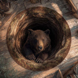 Orso Tappeto Rotondo