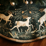 Copri Base per Albero di Natale Trapuntato