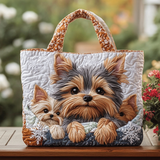 Sogno Yorkie Borsa Tote Trapuntata