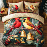 Set di Biancheria da Letto Trapuntata 3 Pezzi Sogno del Natale